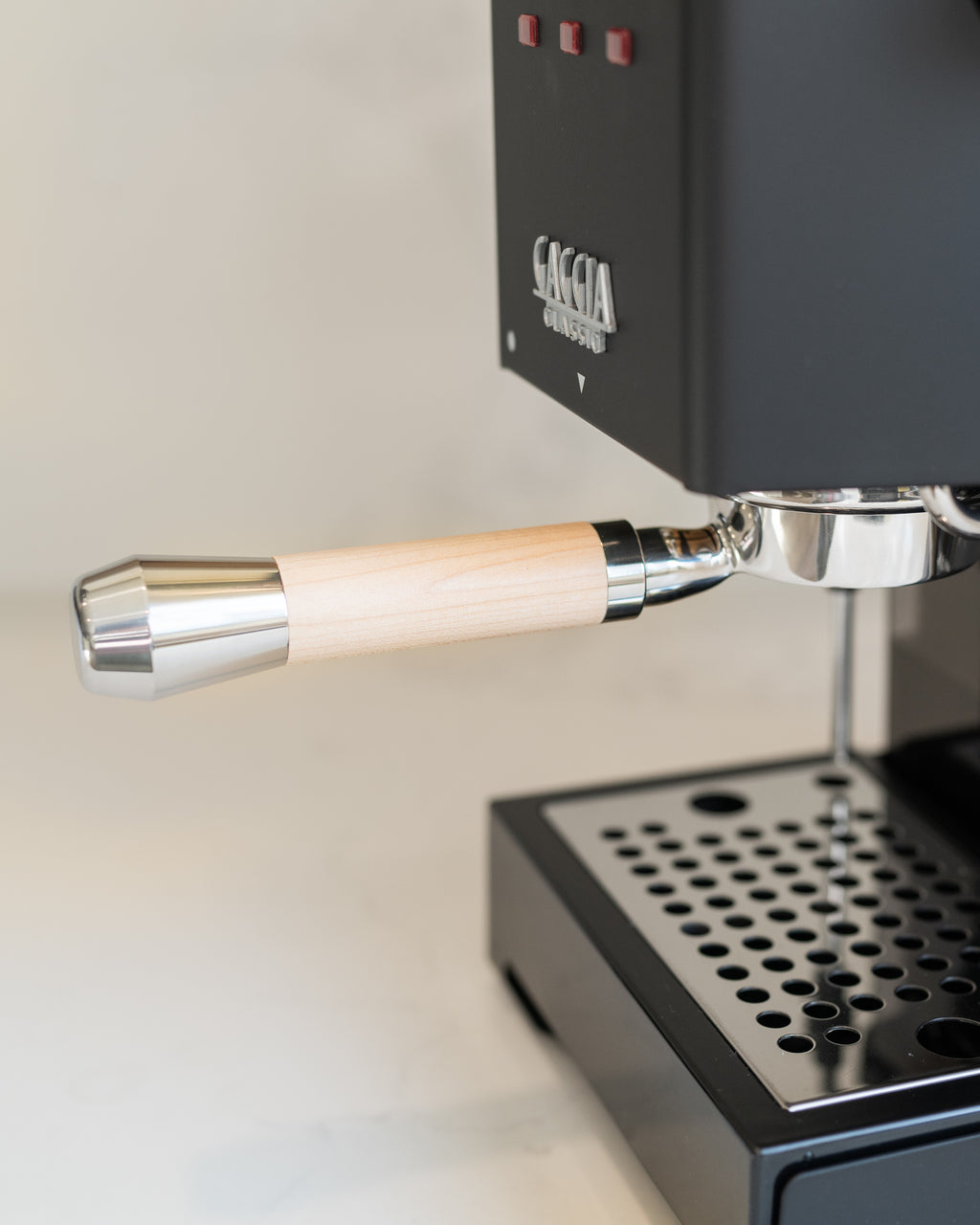 58mm fits Gaggia - Bottomless Portafilter fits Gaggia Espresso Machines-18-20g basket included