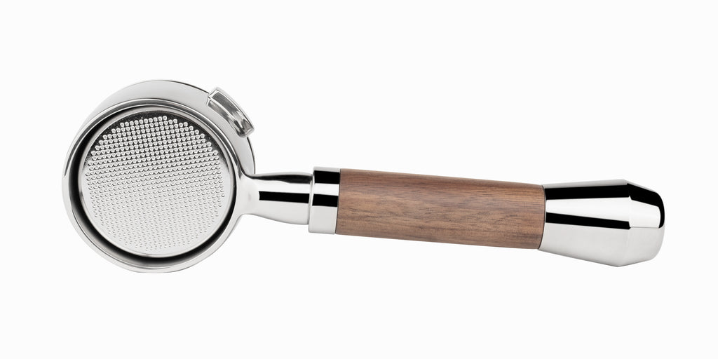 58mm fits Gaggia - Bottomless Portafilter fits Gaggia Espresso Machines-18-20g basket included