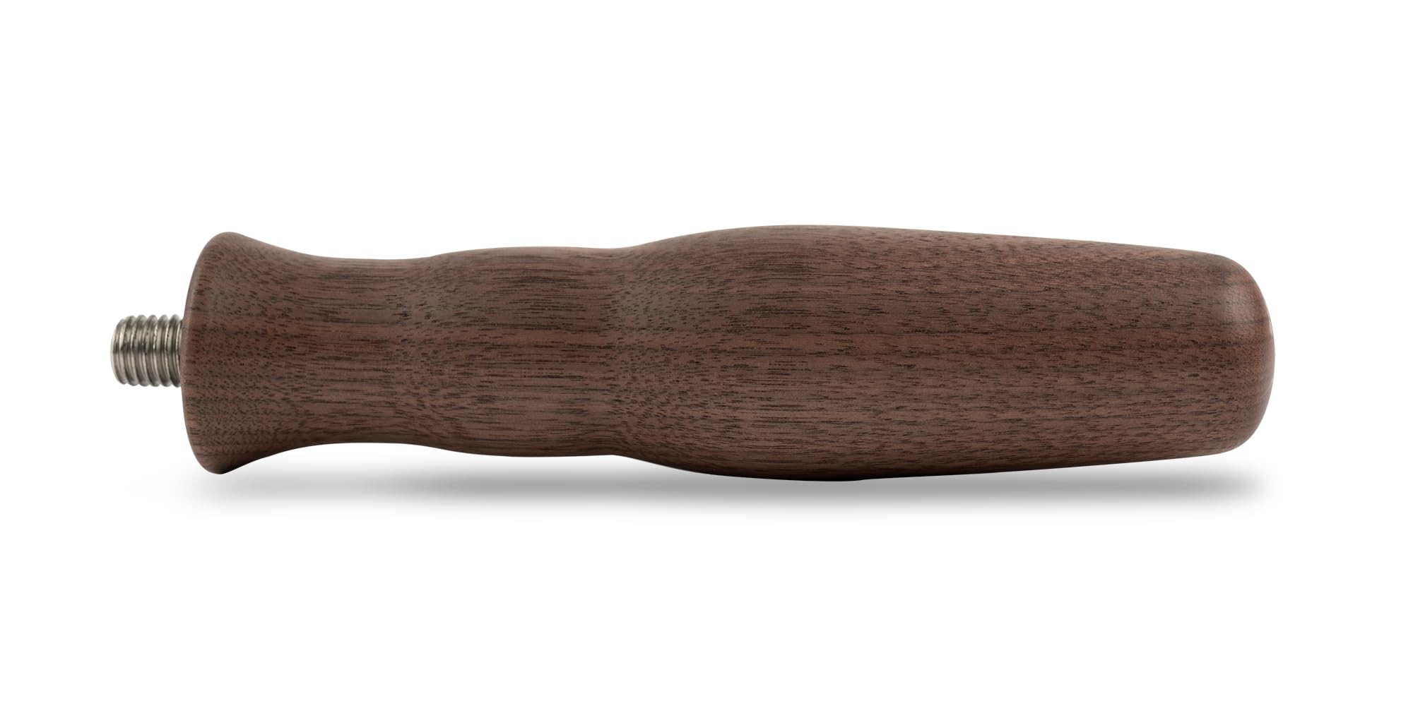 LILQ Bottomless Portafilter Handle Replacement | Natural Wood & Anodized Aluminum M10 Thread Handle
